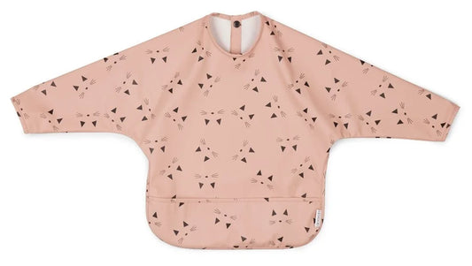 KTX-851155 BSCI Factory OEM Full Sleeved Recycled Waterproof PU Baby Bib