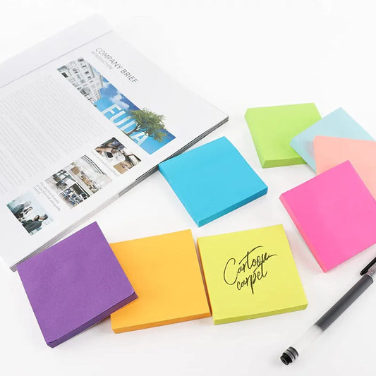 KTX-824723 Custom Self-Adhesive Memo Pad Sticky Notes for Office and School Supplies