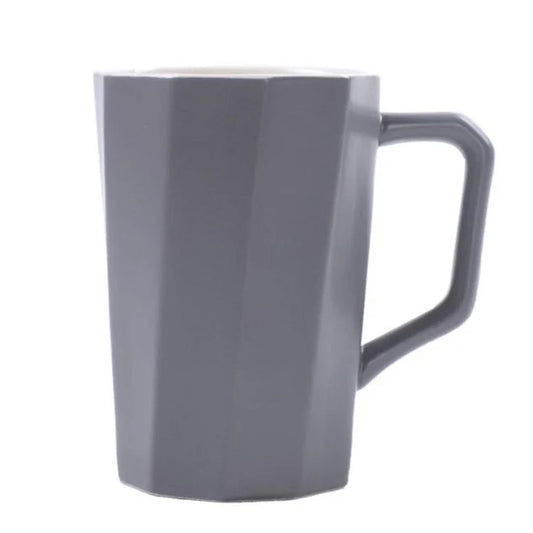 KTX-236499 Modern Simple Ceramic Coffee Mug for Home and Office Use - Nordic Design