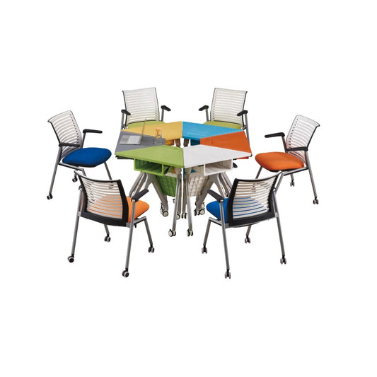 KTX-992019 Classroom Desk and Chair Set for School Students - Durable Furniture for Learning Environment