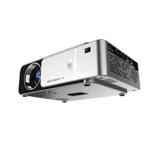 KTX-072595 720P LED Video Projector with 4K and Full HD 1080P Support for Home Cinema Experience