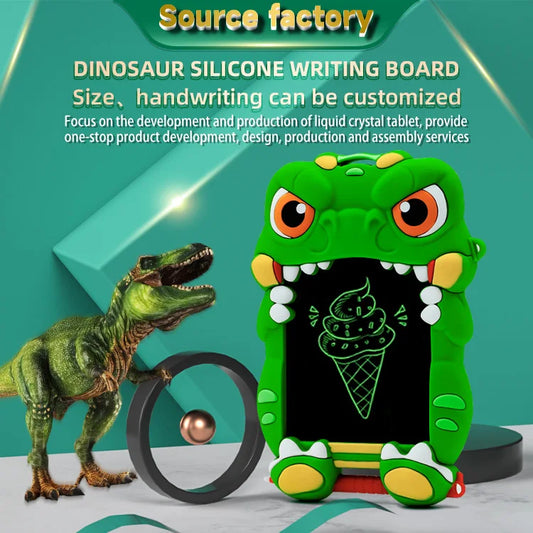 KTX-464275 LCD Writing Tablet 4.5 Inch Doodle Drawing Pad with Schoolbag Backpack Pendant for Children