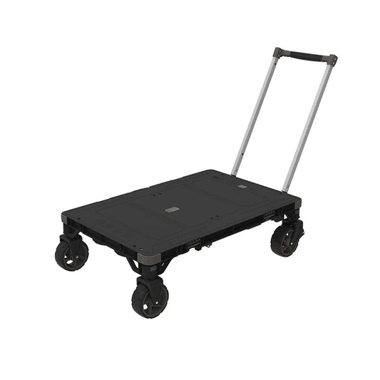 KTX-290131 Lightweight Folding Black Table for Outdoor Camping and Multifunctional Use