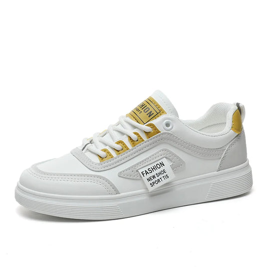 KTX-376595 YQ28 New Colored Women's Board Shoes Spring and Autumn Versatile Breathable Sports Shoes Soft Sole Fashion Casual Shoes