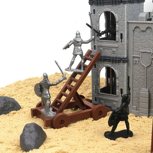 KTX-340115 97PCS Medieval Castle Army Playset with Toy Soldiers and Action Figures