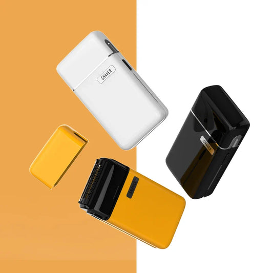 KTX-488339 Portable Waterproof Electric Shaver with Triple Blade for Men