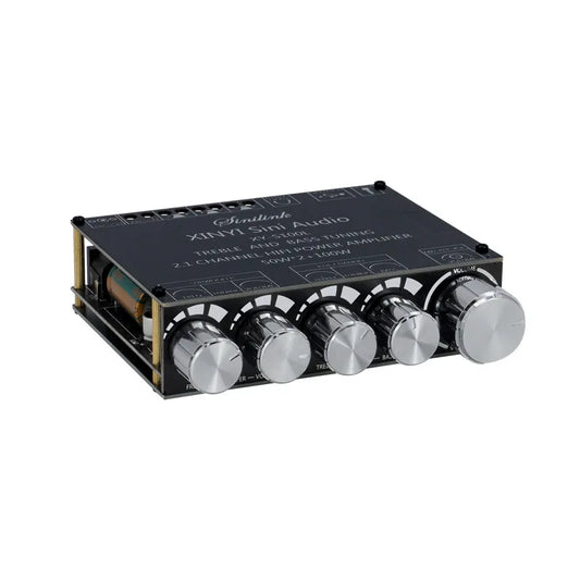 KTX-712787 2.1 Bluetooth Audio Amplifier XY-S100L with Dual 50W Channels and 100W Subwoofer Output