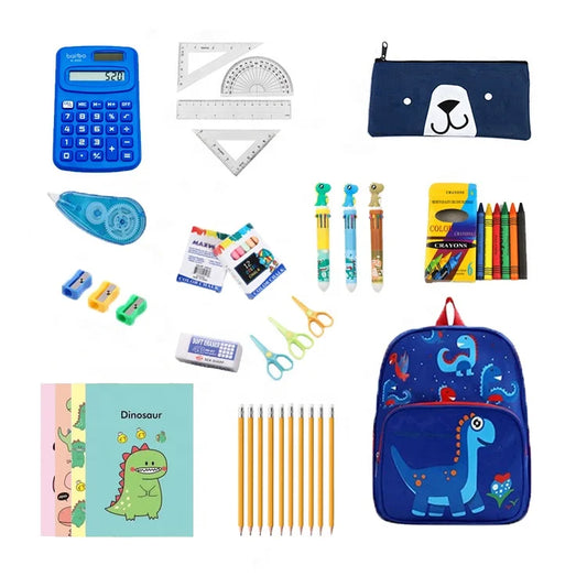 KTX-925331 Essential Back to School Supplies Set with High-Quality Stationery Items