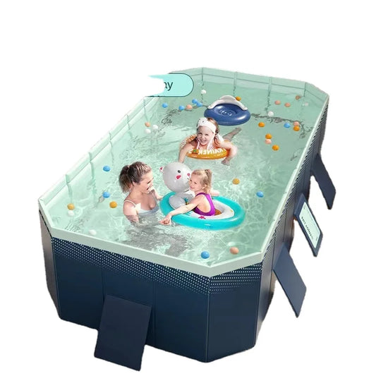 KTX-438163 Large Portable Adult Inflatable PVC Outdoor Swimming Pool for Recreation
