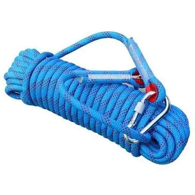 KTX-437011 Outdoor Climbing Rope - Durable 8mm, 10mm, 12mm Safety Options