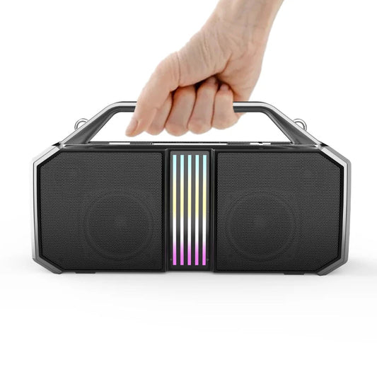 KTX-743251 100W Wireless Portable Bluetooth Speaker with Subwoofer and IPX6 Waterproof Design