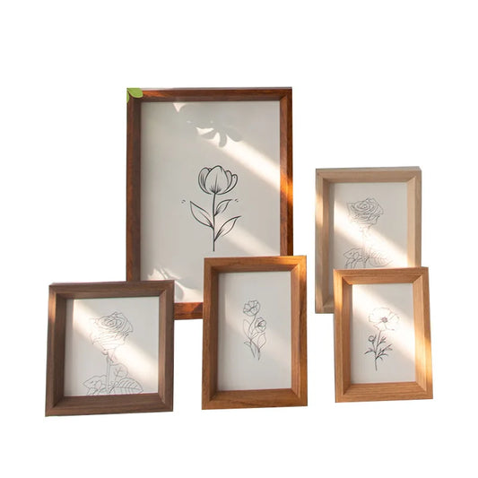 KTX-407699 Handmade Wooden Photo Frame - Custom Size, Environmentally Friendly Materials