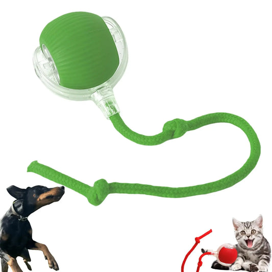 KTX-145043 Interactive Smart Cat Toy Ball with Remote Control - Automatic Rolling Indoor Cat Accessory