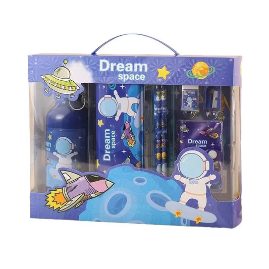 KTX-250707 Cute Cartoon Kindergarten Stationery Set for Back to School - Essential Supplies and Gifts for Kids