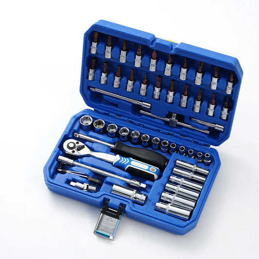KTX-231507 53-Piece Multi-Function Household Tool Set for Home Repair and Maintenance