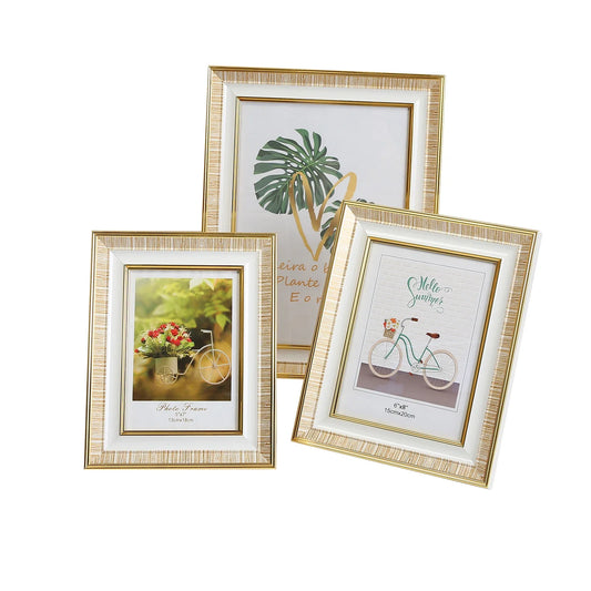 KTX-030291 Creative DIY Wooden Picture Frame for Table Decoration and Photo Wall – Available in Sizes 5" to 10" and A4