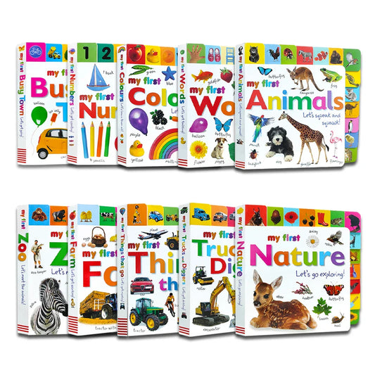 KTX-562579 Custom Eco-Friendly Children's Board Book Printing Service