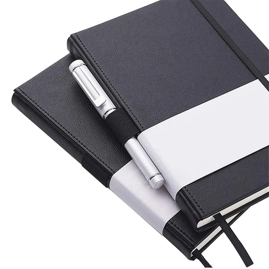KTX-614611 A5 PU Leather Gratitude Journal with Calendar and Planner Features