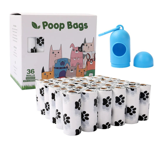 KTX-322387 Biodegradable Dog Poop Bags for Eco-Friendly Pet Waste Disposal