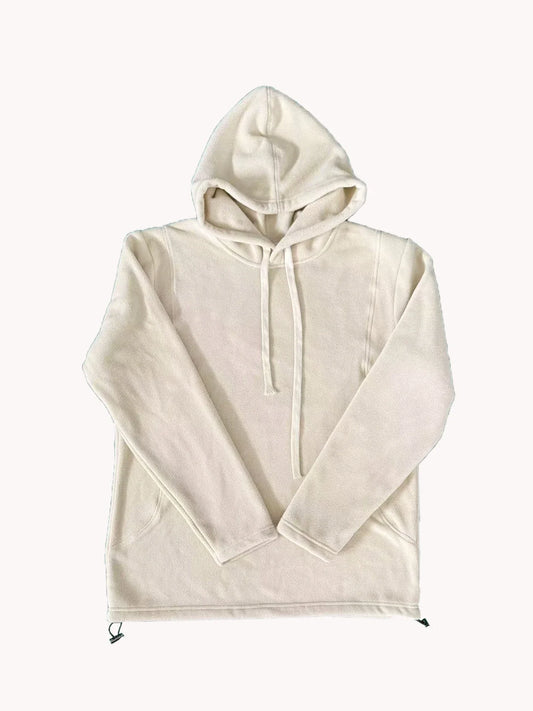 KTX-686163 Men's Padded Solid Color Sweatshirt Rocker Fleece Warm Outdoor Coat Men's Reversible Fleece Punching Jacket Inner Guard Cardigan