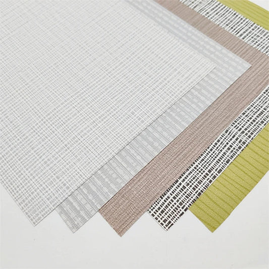 KTX-229203 Modern Gold Textured PVC Vinyl Wallpaper for Bedroom, Fire Resistant Linen Wall Covering