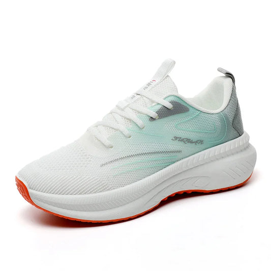 KTX-983379 K2506 New Women's Shoes Summer Mesh Shoes Breathable Thick Sole Elevated Casual Sports Women's Shoes