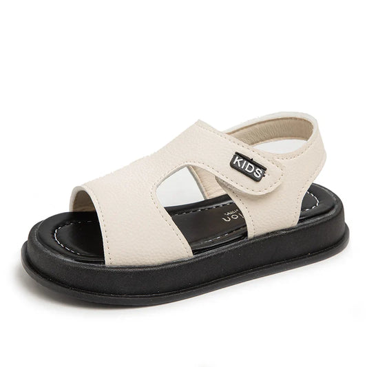 KTX-279443 New Fashion Summer Beach Sandals for Boys PU Material Anti-Slippery Soft-Soled Kid's Shoes