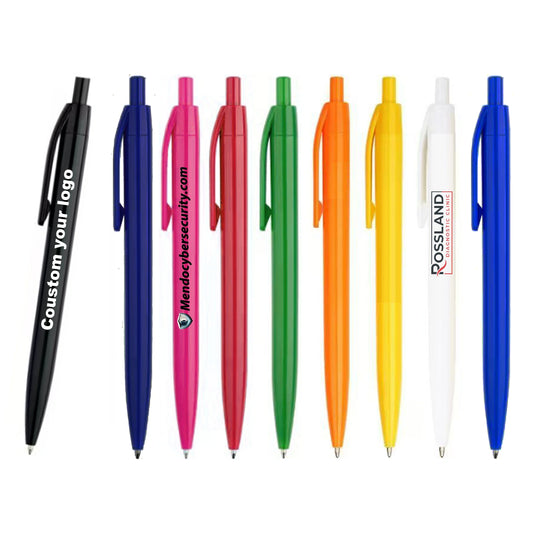 KTX-226003 Customisable Plastic Ballpoint Pens with Imprint Options
