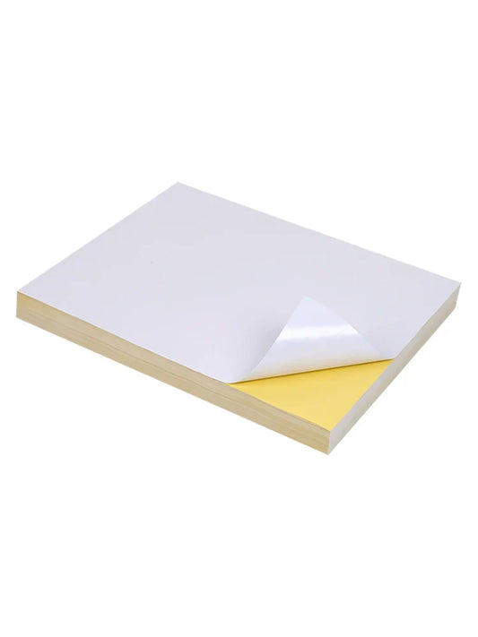 KTX-757203 Self-Adhesive Glossy A4 Sticker Paper for Inkjet Printing
