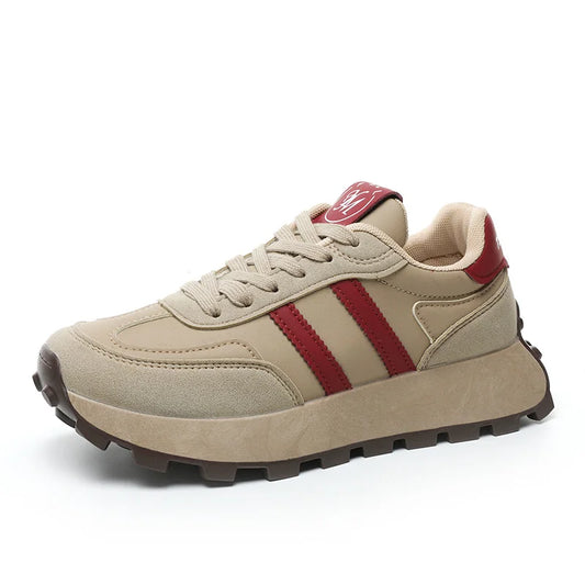 KTX-704275 New Colored Forrest Gump Shoes Women's Autumn Student Sports Running Shoes Casual Thick Sole Elevated Shoes