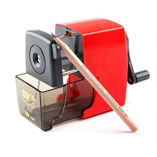 KTX-969619 Hand Crank Pencil Sharpener for Office and School Use - Model 0150