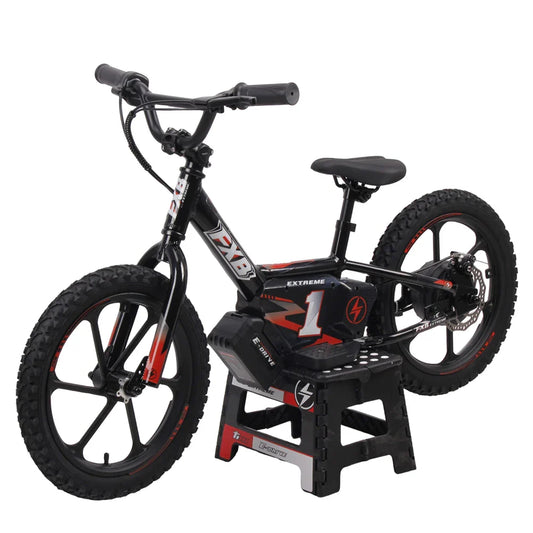 KTX-196819 16-Inch Children's Balance Bike with 350W Motor, Alloy Frame, and Leather Saddle