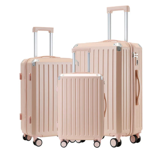 KTX-029651 Custom Logo Travel Bag Set - 4-Piece Anti-lock Braking System Suitcase Collection