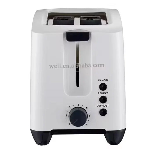 KTX-435731 750W Plastic Toaster for Bread - Compact and Efficient Design