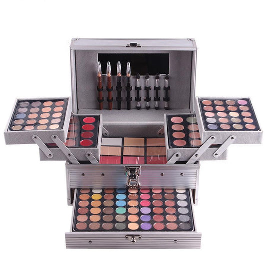 KTX-663123 Multifunctional Comprehensive Makeup Palette with 94 Eye Shadows, Lipsticks, and More
