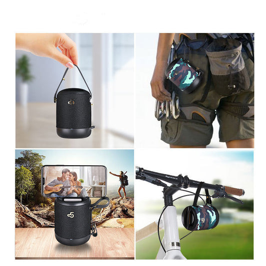 KTX-250067 Portable Waterproof Bluetooth Subwoofer Speaker with TF Card Support and Hands-Free Function