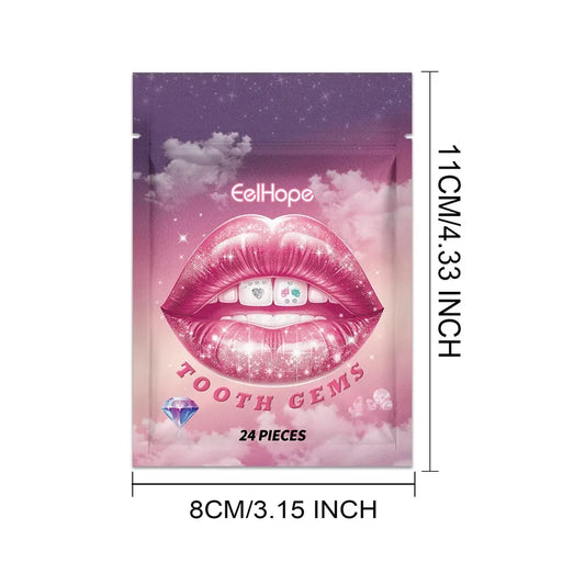 JMT-055946 Lead-Free Tooth Gem Kit with Curing Light and Adhesive for Custom Tooth Décor