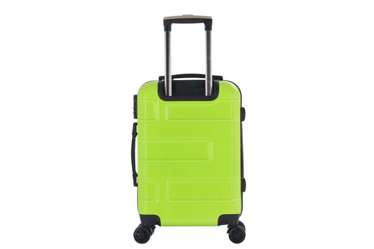 KTX-026195 3-Piece Expandable Luggage Set with Spinner Wheels - Lightweight PC Suitcase- XHP148