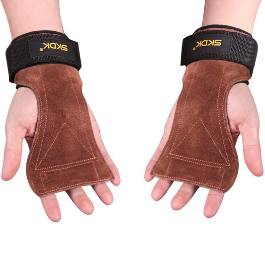 KTX-734227 Gymnastics Hand Grips Fitness Gloves for Weight Lifting and Training