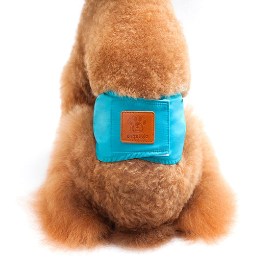 JMT-102218 Solid Color Physiology Pants for Male Dogs