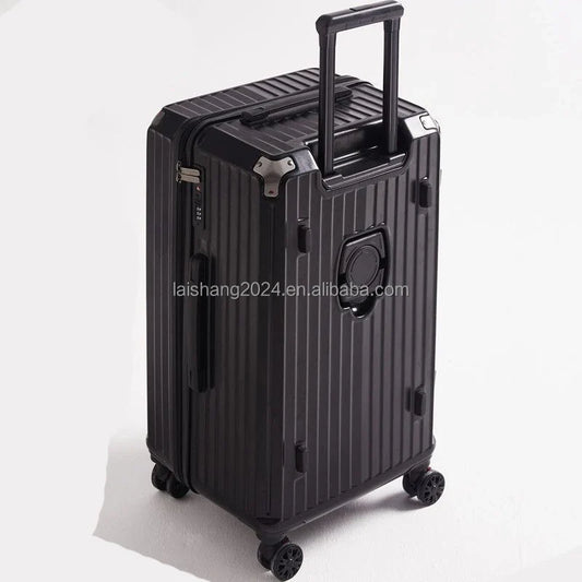 KTX-785619 Durable Lightweight 4-Piece Trolley Luggage Set with Wheels - PC Hard Shell Travel Bags