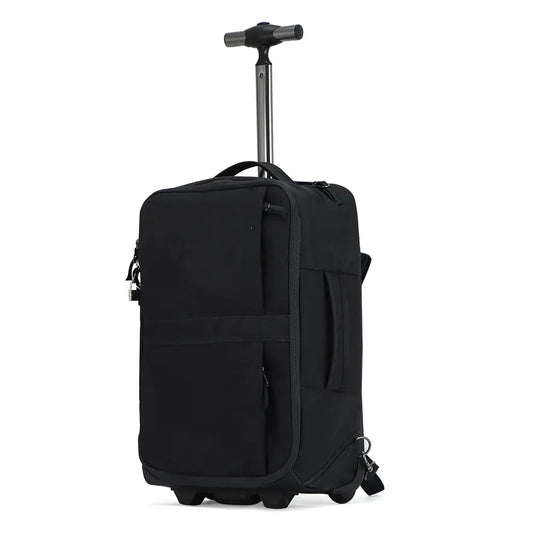 KTX-536915 Extra Large Carry-On Luggage Trolley Backpack with Wheels for Air Travel