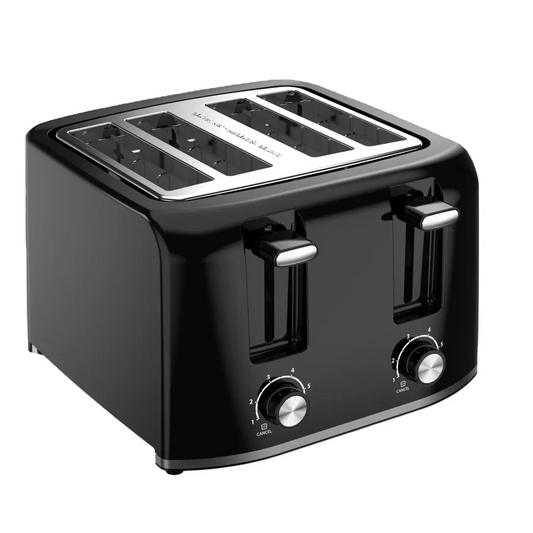 KTX-337427 4-Slice Long Slot Toaster with Cool Touch Housing and Removable Crumb Tray