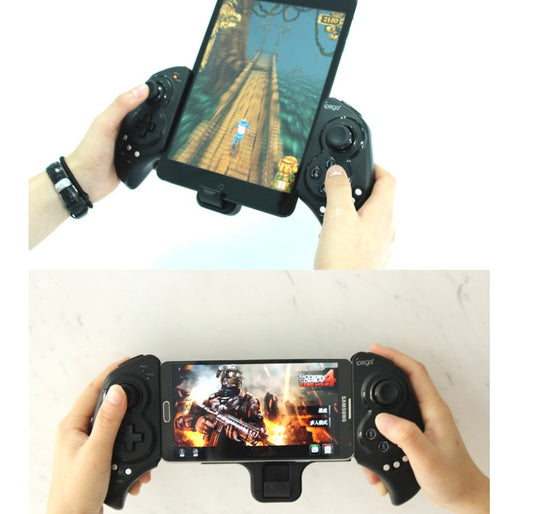 KTX-447827 Wireless Bluetooth Game Controller with Telescopic Stand for Mobile Devices and Tablets, Compatible with Android and iOS