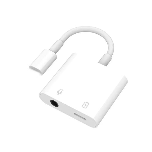 KTX-732051 2-in-1 Audio and Charging Adapter for 3.5mm Headphones and iPhone
