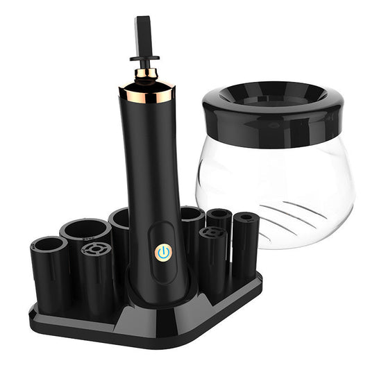 KTX-995091 Automatic Electric Makeup Brush Cleaner with Quick Drying Function and Multi-Function Charging Options