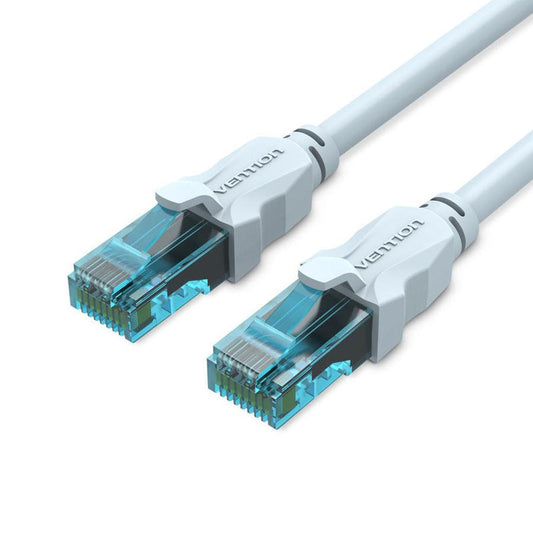 KTX-348947 Ice Blue Super Five Network Cable, RJ-45 Connector, Multiple Lengths Available