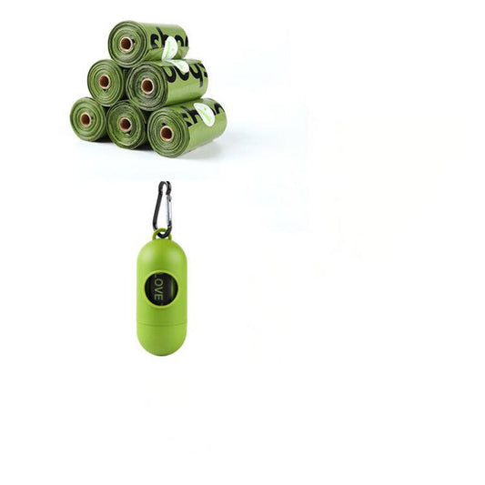 JMT-214986 Fully Degradable Dog & Cat Poop Picking Bags with Dispenser - Available in Multiple Roll Options