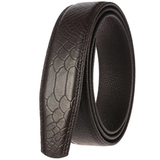 KTX-715795 Men's Cowhide Leather Belt - Durable and Stylish Leather Accessory