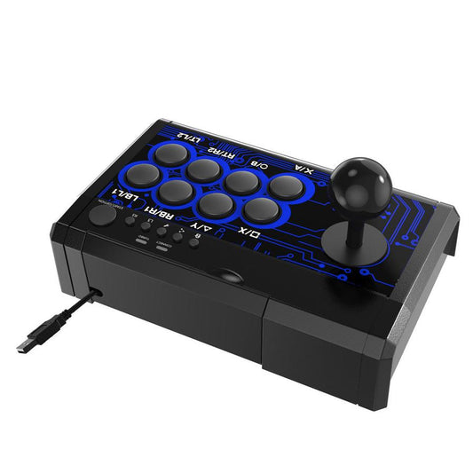 KTX-005715 USB Wired Game Joystick for Switch, PS4, PS3, XBOX One, XBOX 360, PC, and Android